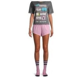 ✨Friends Warner Bros Womens Licensed Pajama Top  Sz 3X✨